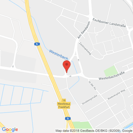 Position der Autogas-Tankstelle: Calpam Tankstelle in 60489, Roedelheim