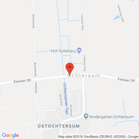 Standort der Autogas Tankstelle: Auto Claassen in 26489, Ochtersum