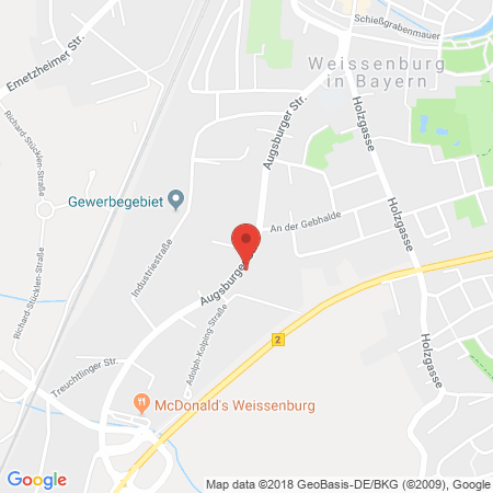 Standort der Tankstelle: T Tankstelle in 91781, Weissenburg
