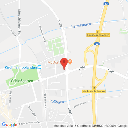 Standort der Tankstelle: ARAL Tankstelle in 67292, Kirchheimbolanden
