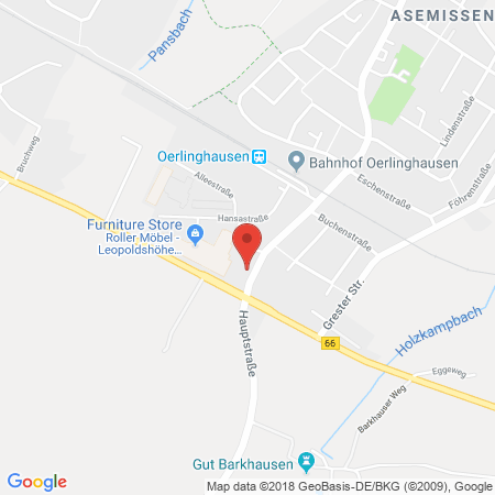 Standort der Tankstelle: Westfalen Tankstelle in 33818, Leopoldshöhe