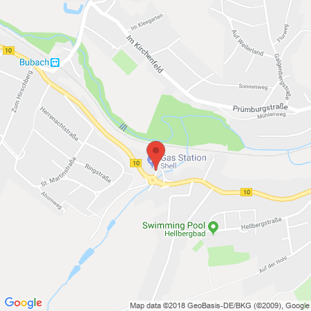 Position der Autogas-Tankstelle: Shell Tankstelle in 66571, Eppelborn