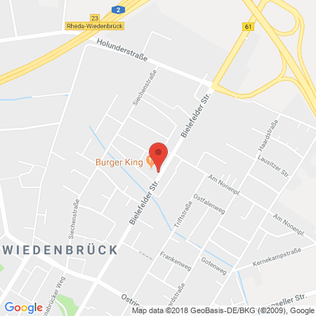 Position der Autogas-Tankstelle: Jessika Nevermann in 33378, Rheda-wiedenbrück