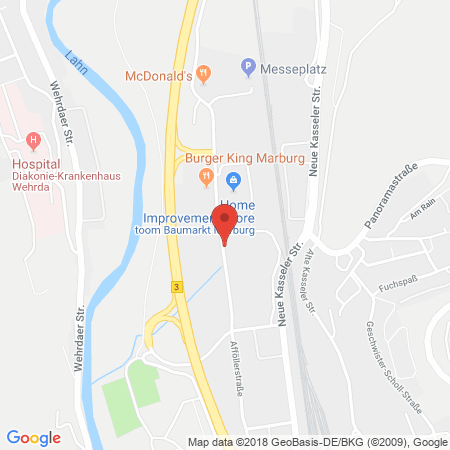 Standort der Tankstelle: Tankstelle Fischer in 35039, Marburg
