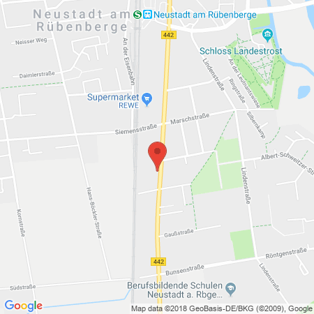 Position der Autogas-Tankstelle: Oil! Tankstelle Neustadt A. Rbg. in 31535, Neustadt A. Rbg.