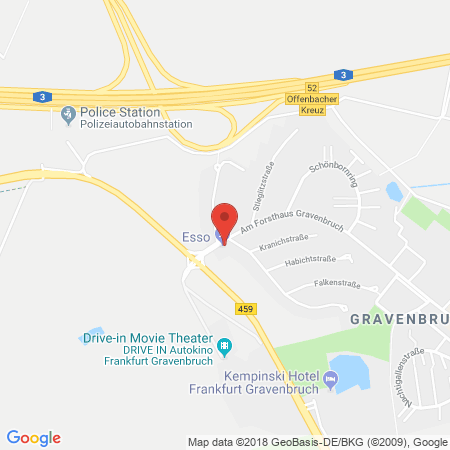 Standort der Tankstelle: ESSO Tankstelle in 63263, NEU-ISENBURG