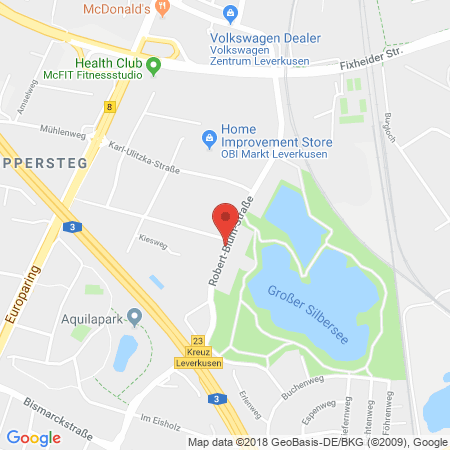 Standort der Autogas Tankstelle: Honda Fischer & Böhm in 51373, Leverkusen
