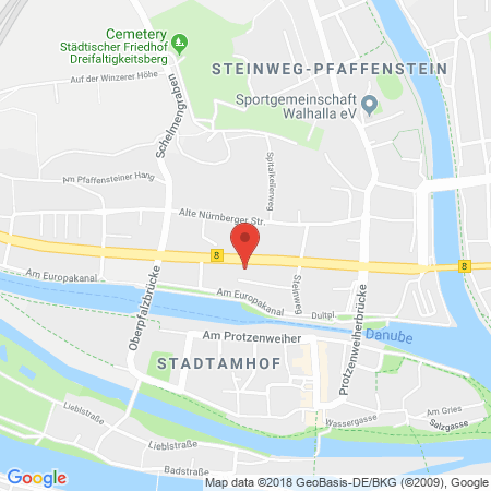 Standort der Tankstelle: HEM Tankstelle in 93059, Regensburg