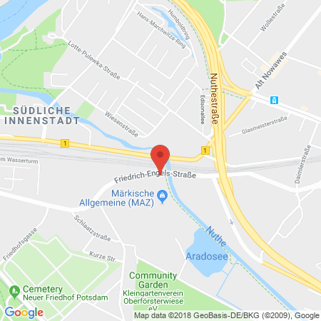 Standort der Autogas Tankstelle: Norbert Thams Transporte GmbH in 14473, Potsdam