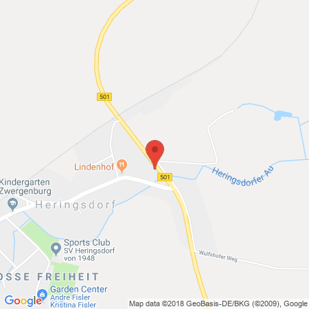 Position der Autogas-Tankstelle: AVIA Tankstelle in 23777, Heringsdorf