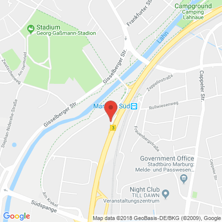 Standort der Tankstelle: ARAL Tankstelle in 35039, Marburg