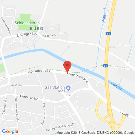 Standort der Autogas Tankstelle: Autoservice Hartwig in 74196, Neuenstadt