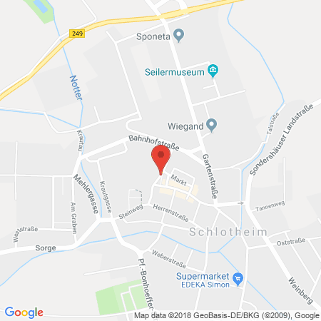 Standort der Autogas Tankstelle: Tankstelle Krause in 99994, Schlotheim