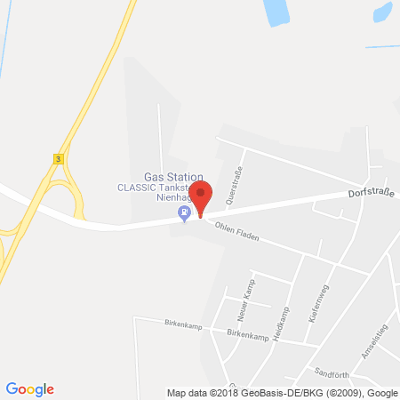 Position der Autogas-Tankstelle: CLASSIC Tankstelle Jorczyk Energie GmbH in 29336, Nienhagen