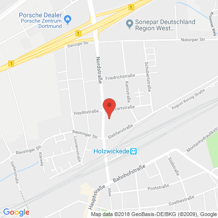 Standort der Tankstelle: SB Tankstelle in 59439, Holzwickede