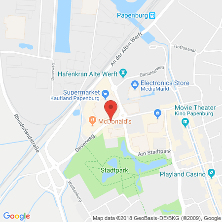 Standort der Tankstelle: Wiro Tankcenter Papenburg in 26871, Papenburg