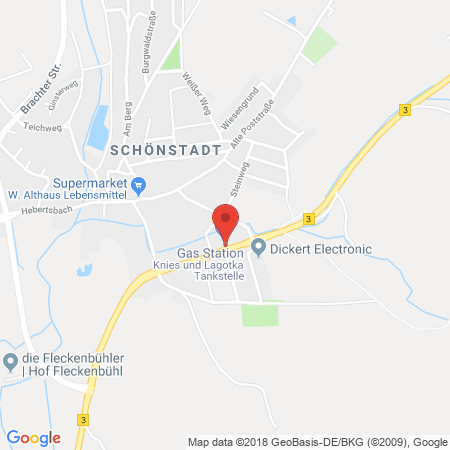 Standort der Tankstelle: Knies + Lagotka Tankstelle in 35091, Cölbe