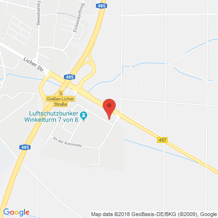Standort der Tankstelle: Shell Tankstelle in 35394, Giessen