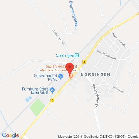 Position der Autogas-Tankstelle: Tankhof Norsingen in 79238, Norsingen