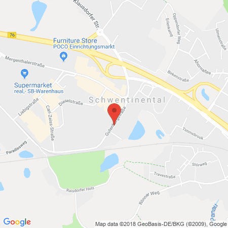 Standort der Tankstelle: team Tankstelle in 24223, Schwentinental-Raisdorf