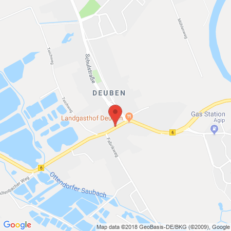 Position der Autogas-Tankstelle: Agip Tankstelle in 04828, Bennewitz