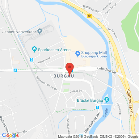 Standort der Tankstelle: TotalEnergies Tankstelle in 07745, Jena