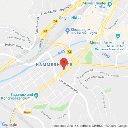Standort der Tankstelle: ARAL Tankstelle in 57072, Siegen