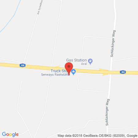 Position der Autogas-Tankstelle: Shell Tankstelle in 59457, Werl