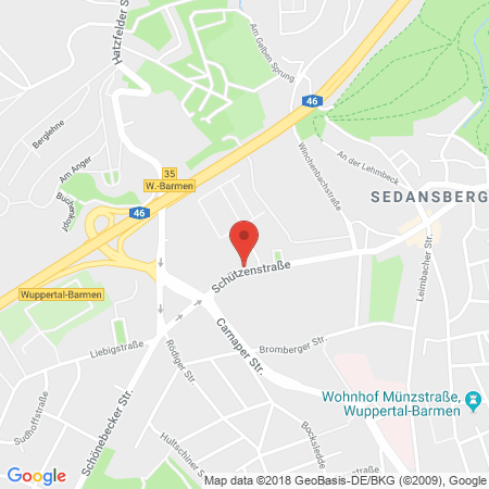 Standort der Tankstelle: Shell Tankstelle in 42281, Wuppertal