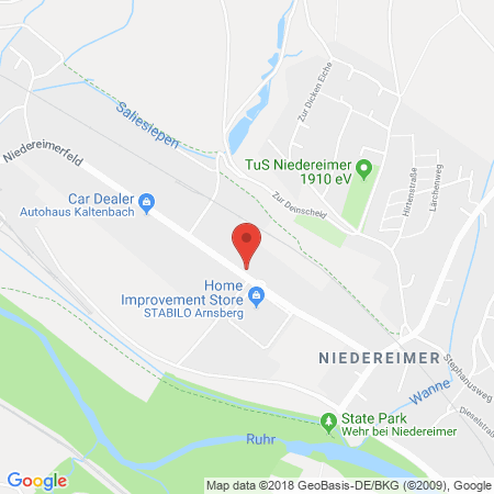 Standort der Tankstelle: Tankstelle Grüne Tankstelle in 59823, Arnsberg