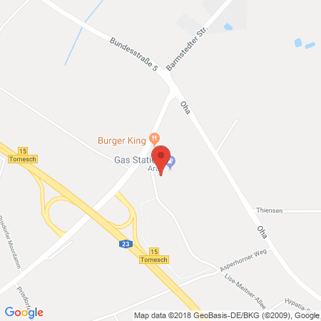 Standort der Tankstelle: ARAL Tankstelle in 25436, Tornesch