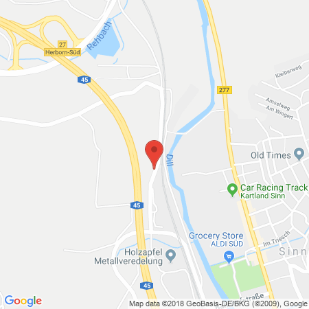 Standort der Autogas Tankstelle: SB Wasch und Tank GmbH & Co. KG in 35764, Sinn