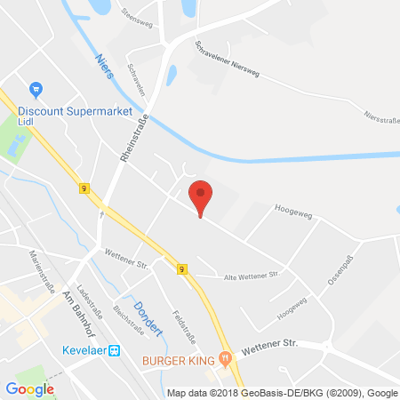 Standort der Autogas Tankstelle: Franz Janssen Mineralöle e. K. in 47623, Kevelaer