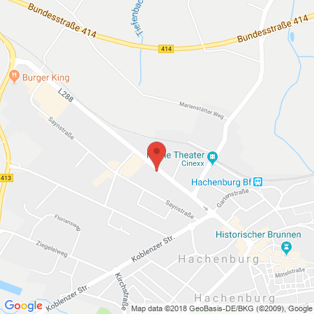 Standort der Autogas Tankstelle: Adolf & Kämpf GmbH in 57627, Hachenburg