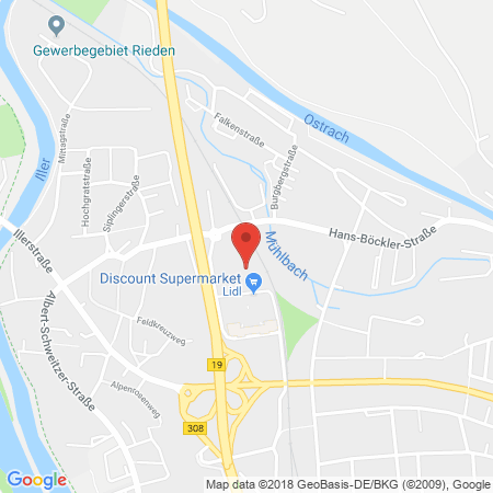 Standort der Tankstelle: Freie Tankstelle Kaufmarkt Tankstelle in 87527, Sonthofen