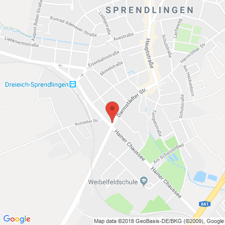 Standort der Tankstelle: ARAL Tankstelle in 63303, Dreieich