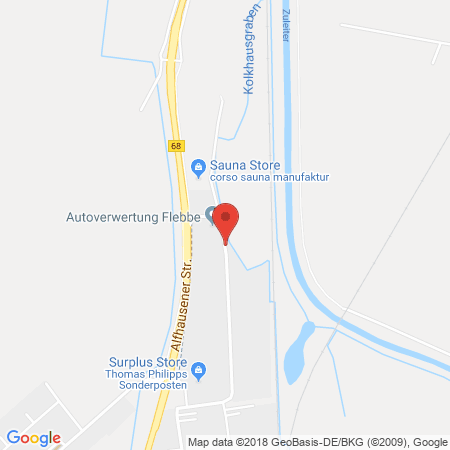 Position der Autogas-Tankstelle: Thomas Lex Gmbh Freie Tankstelle in 49565, Bramsche