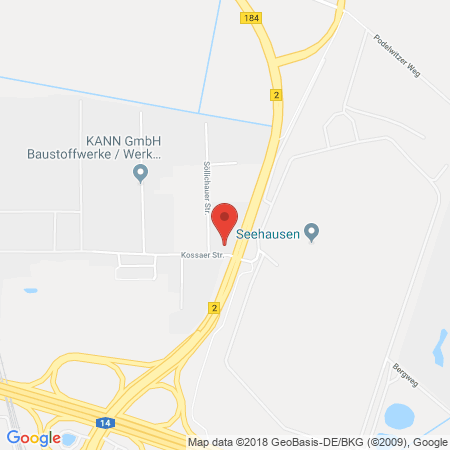Position der Autogas-Tankstelle: Agip Tankstelle in 04356, Leipzig-podelwitz