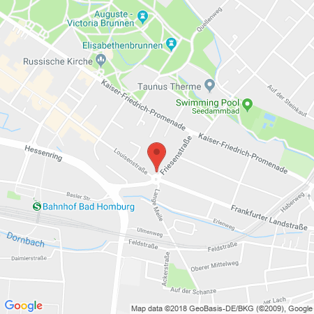 Standort der Tankstelle: ARAL Tankstelle in 61348, Bad Homburg