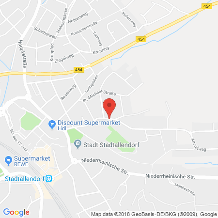 Position der Autogas-Tankstelle: Agip Tankstelle in 35260, Stadtallendorf