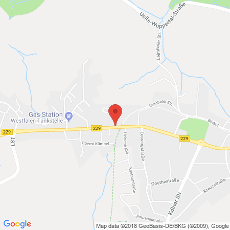 Standort der Tankstelle: Krämer Tankstelle in 42477, Radevormwald