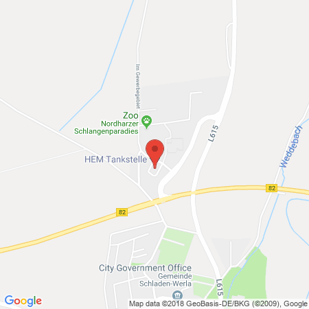 Position der Autogas-Tankstelle: HEM Tankstelle in 38315, Schladen