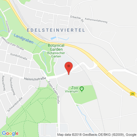 Standort der Tankstelle: ARAL Tankstelle in 64287, Darmstadt