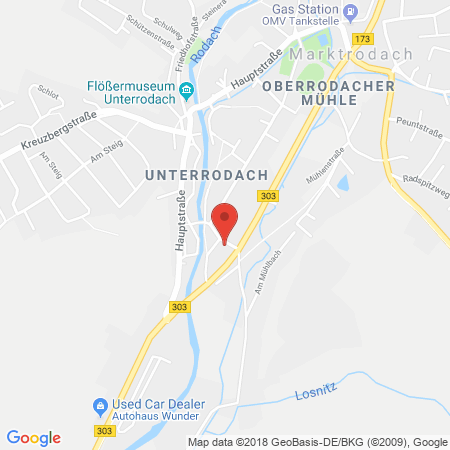 Standort der Autogas Tankstelle: Tessol AVIA-Station Holzmann in 96364, Marktrodach