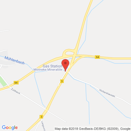 Position der Autogas-Tankstelle: Tankstelle Muehlenbeck in 37574, Einbeck