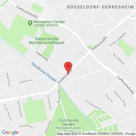 Standort der Tankstelle: ELAN Tankstelle in 40625, Duesseldorf