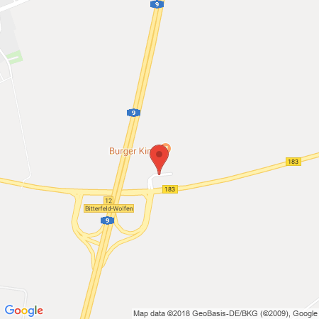 Standort der Autogas Tankstelle: ARAL in 06766, Bitterfeld-Wolfen