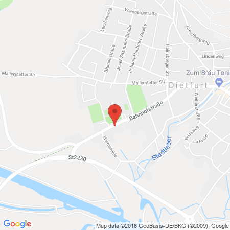 Standort der Autogas Tankstelle: Auto Schweiger in 92345, Dietfurt