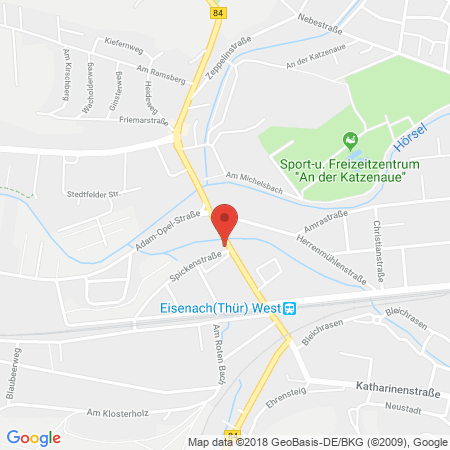 Standort der Autogas Tankstelle: HEM Tankstelle in 99817, Eisenach
