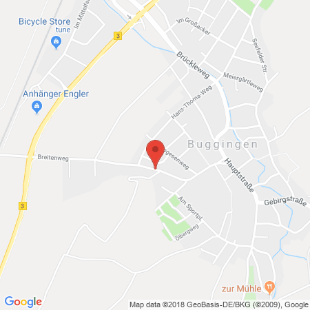 Standort der Autogas Tankstelle: Auto Bissert in 79426, Buggingen